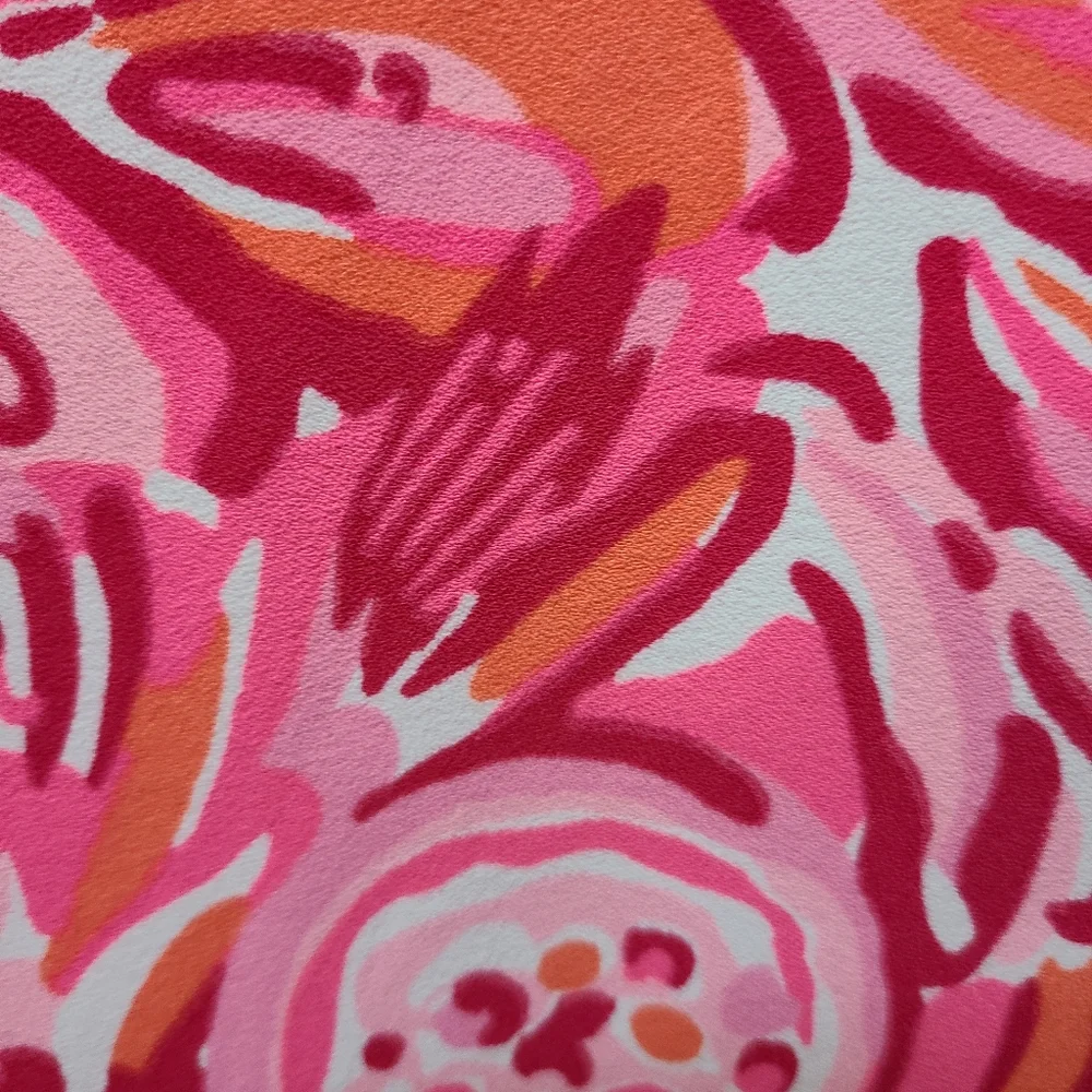 Lilly Pulitzer Pink Multi Floral Print Mini Dress - Picture 10 of 12